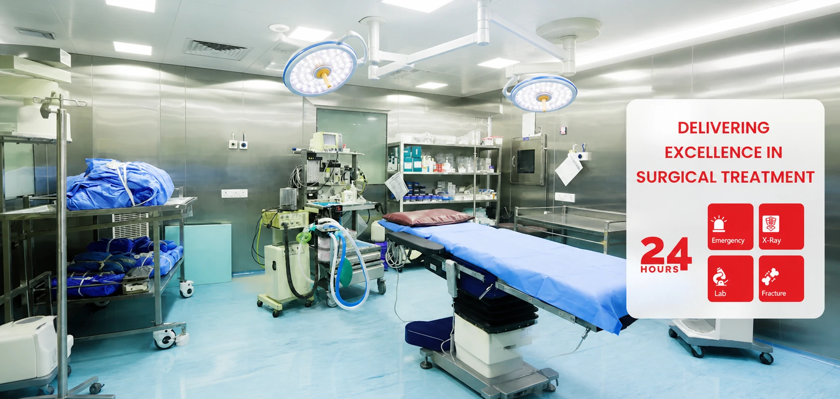 Advanced surgery facilities at Hande Hospital